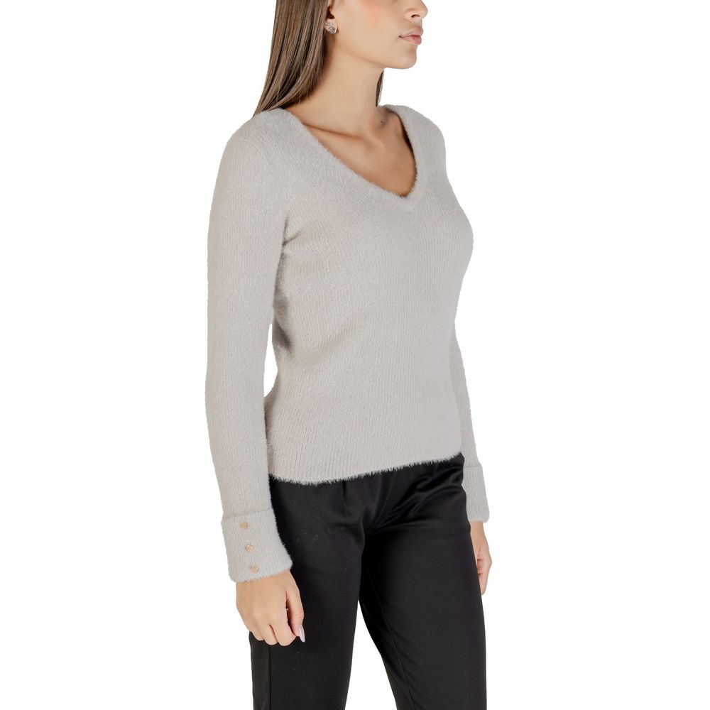 Morgan De Toi Beige Polyamide Sweatshirt