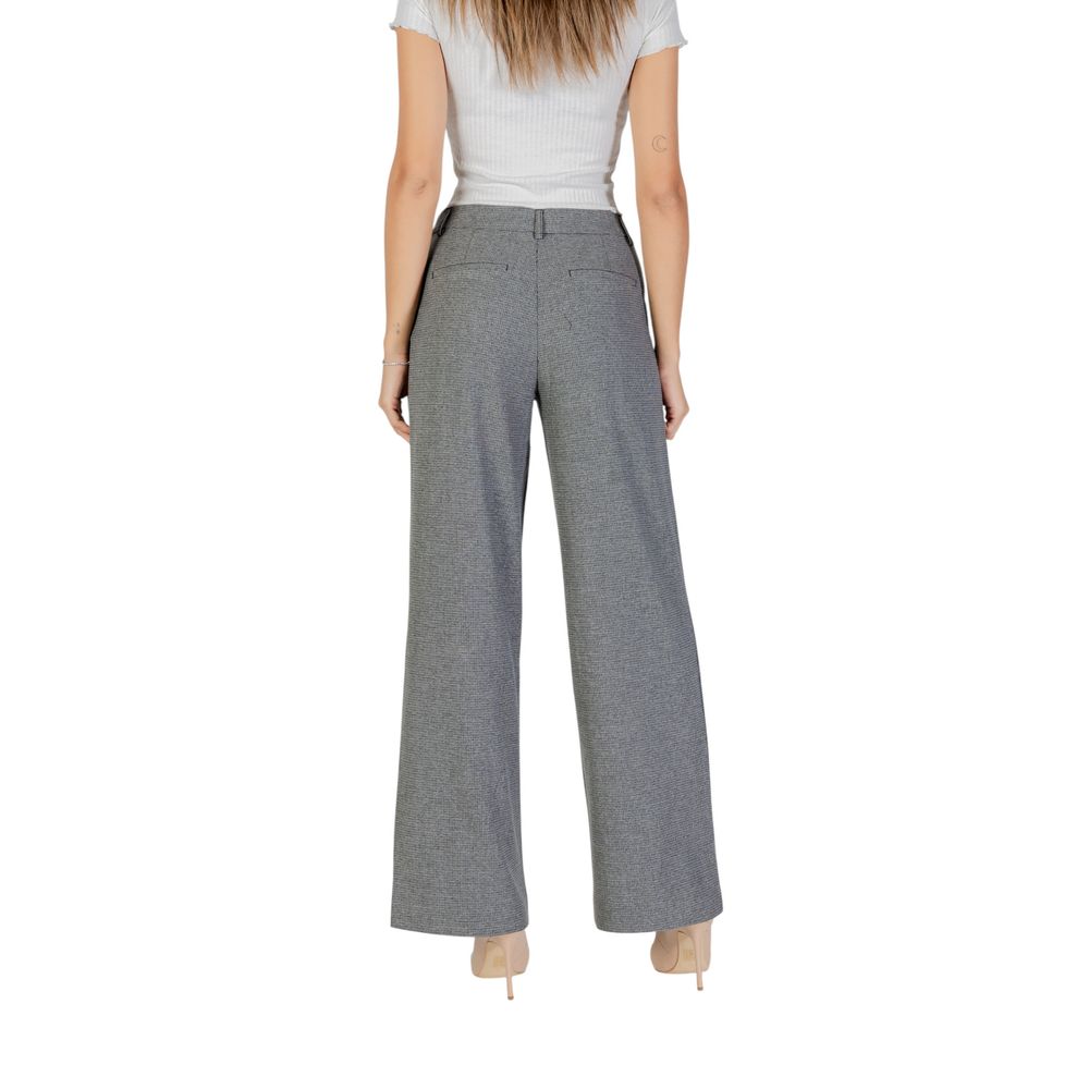Only Gray Recycled Polyester Casual Pants