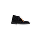 Clarks Black Suede Leather Lace-Up Boots