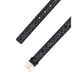 Tommy Hilfiger Black Polyester Thin Belt