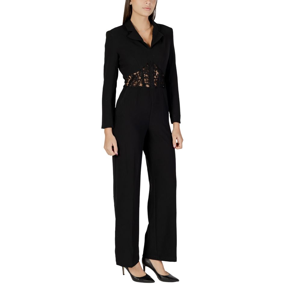 Morgan De Toi Black Polyester Rompers