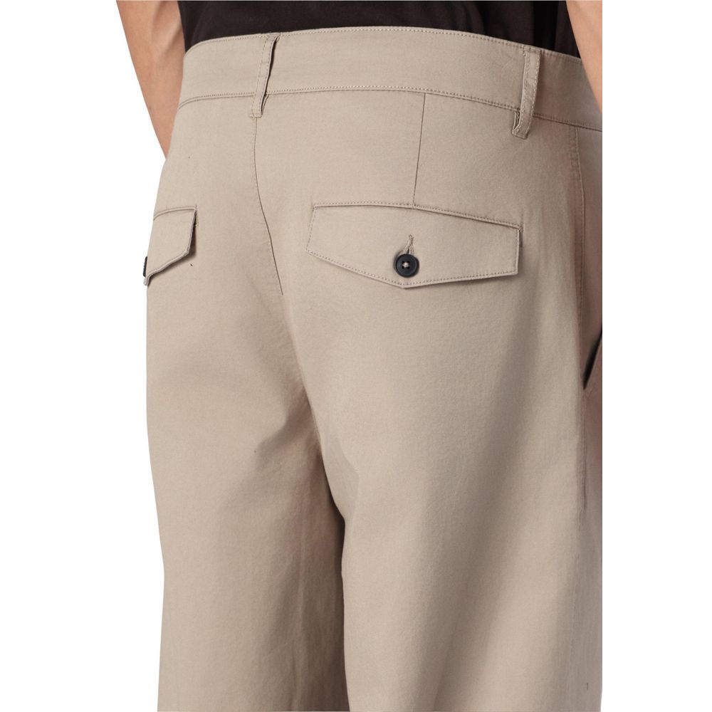 Only & Sons Beige Cotton Casual Pants