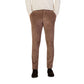 Borghese Brown Cotton Casual Pants