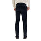 Borghese Blue Cotton Casual Pants
