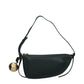 Burberry Green Leather Shoulder Bag