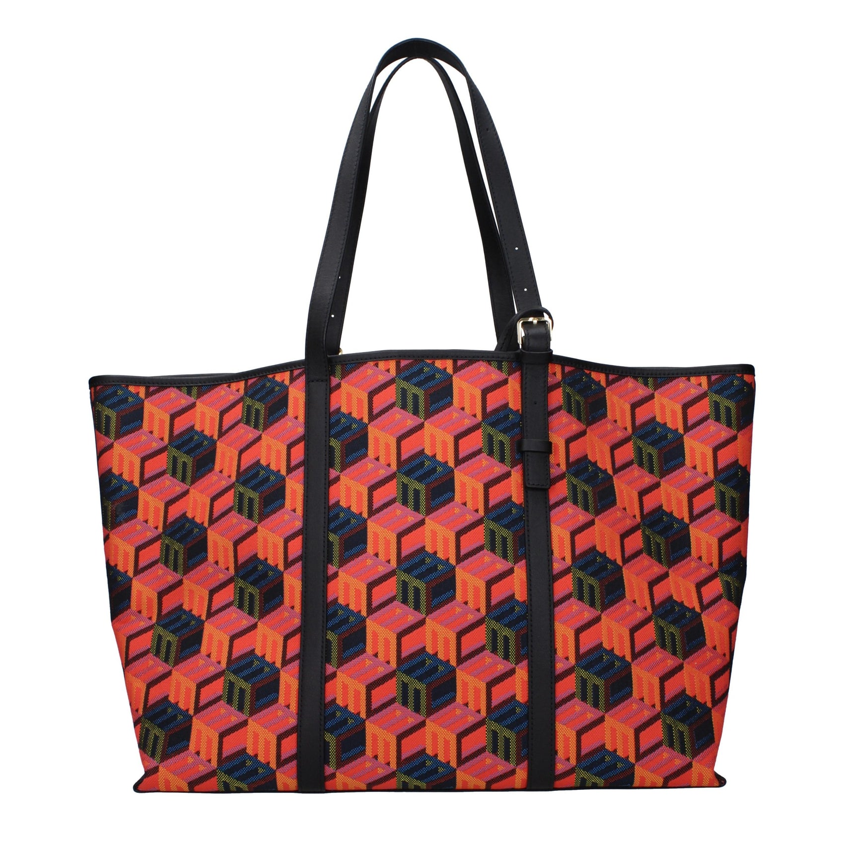 MCM Multicolor Fabric Shoulder Bag