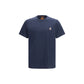 Parajumpers Blue Cotton T-Shirt
