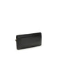 PINKO Black Calf Leather Bos Taurus Clutch Bag