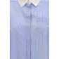 Tory Burch Blue Cotton Pattern Shirt