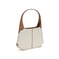 Michael Kors Beige Cotton Shoulder Bag
