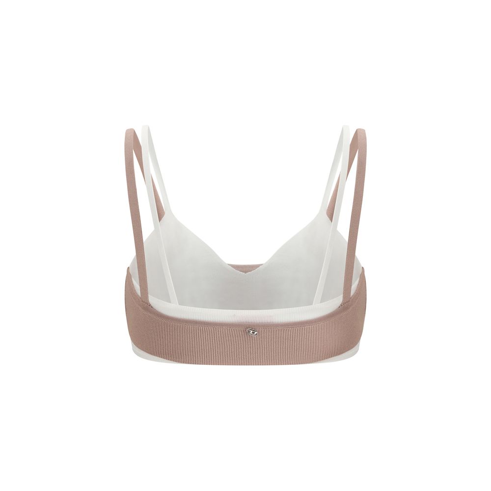 Diesel Multicolor Viscose Sport Bra