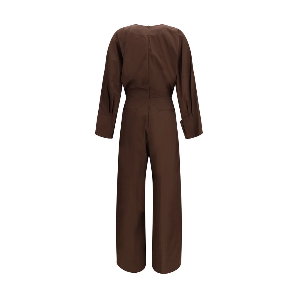The Latest Brown Cotton Jumpsuit