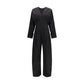 The Latest Black Cotton Jumpsuit