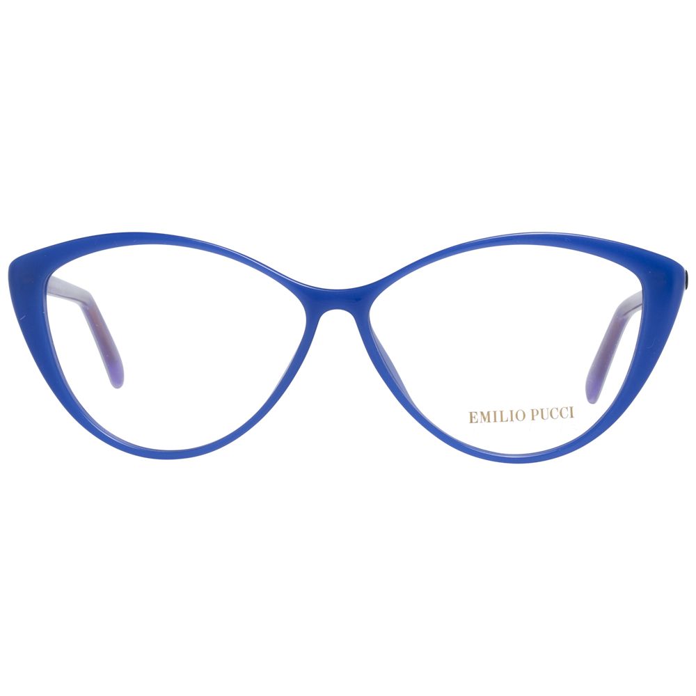 Emilio Pucci Blue Plastic Glasses (Frames)