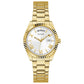 Guess Gold Stainless Steel Dress Watch