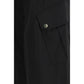 PINKO Black Cotton Cargo Pants