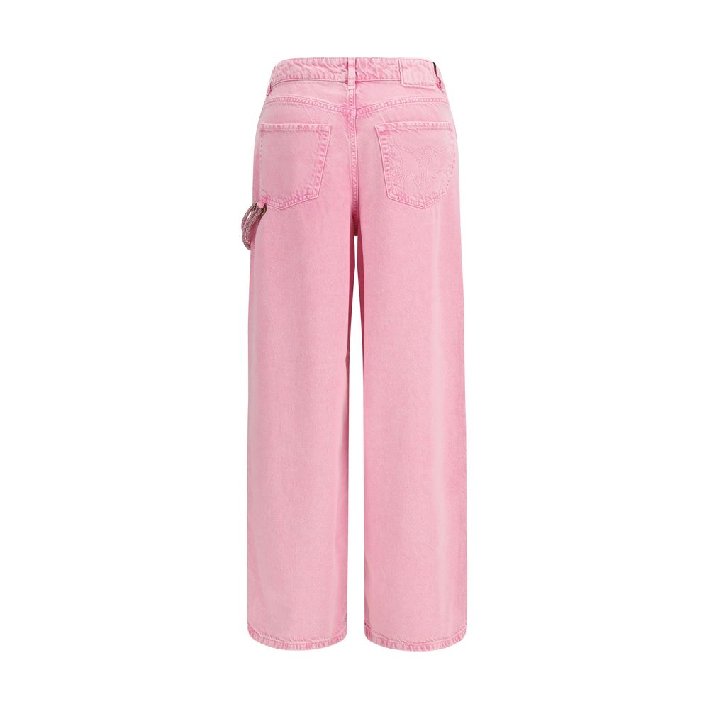 PINKO Multicolor Cotton Relaxed Fit Jeans