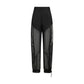 PINKO Black Polyester Casual Pants