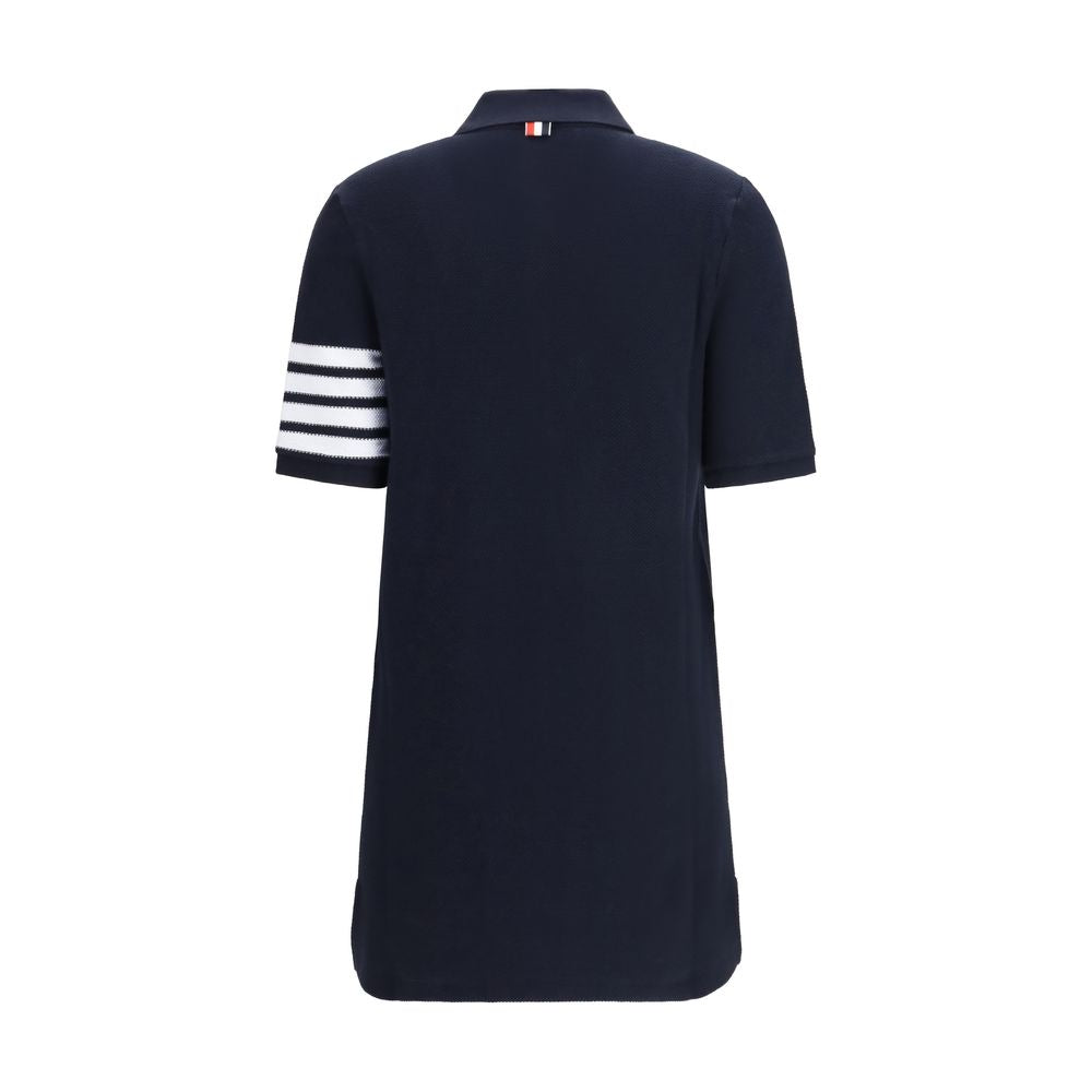 Thom Browne Blue Cotton Casual Dress