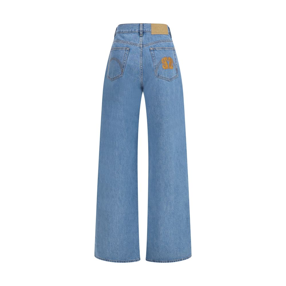 Blazé Milano Blue Cotton Jeans Denim