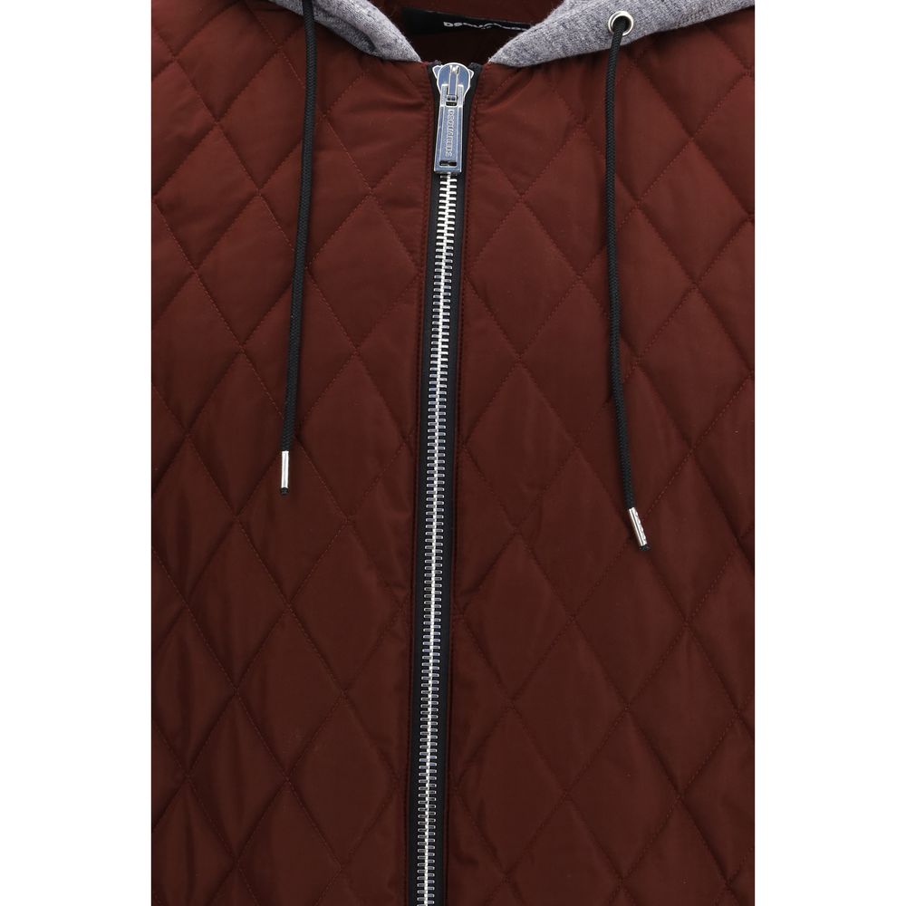 Dsquared² Bordeaux Fabric Bomber