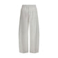 The Latest White Lyocell Casual Pants