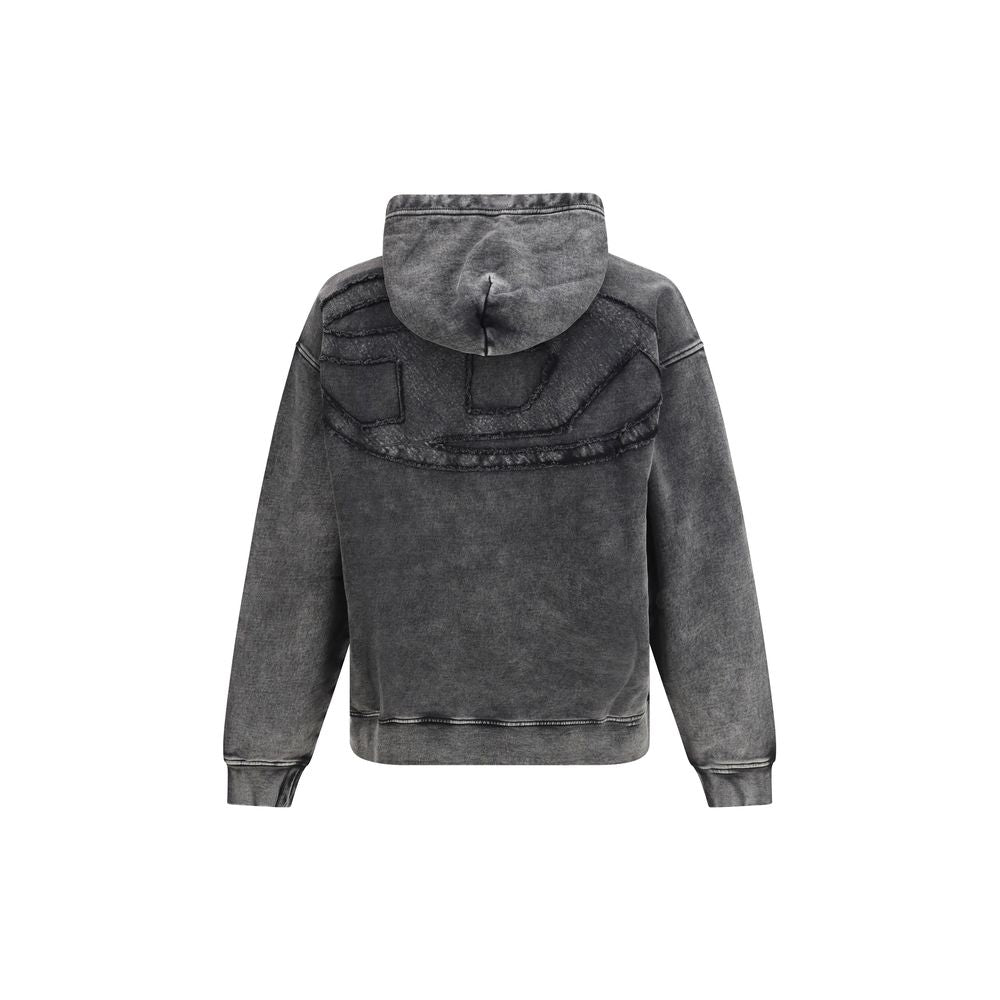 Diesel Black Cotton Sweatshirt