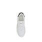 Saint Laurent White Calf Leather Bos Taurus Low Top Sneakers