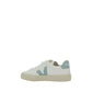 Veja White Calf Leather Bos Taurus Low Top Sneakers