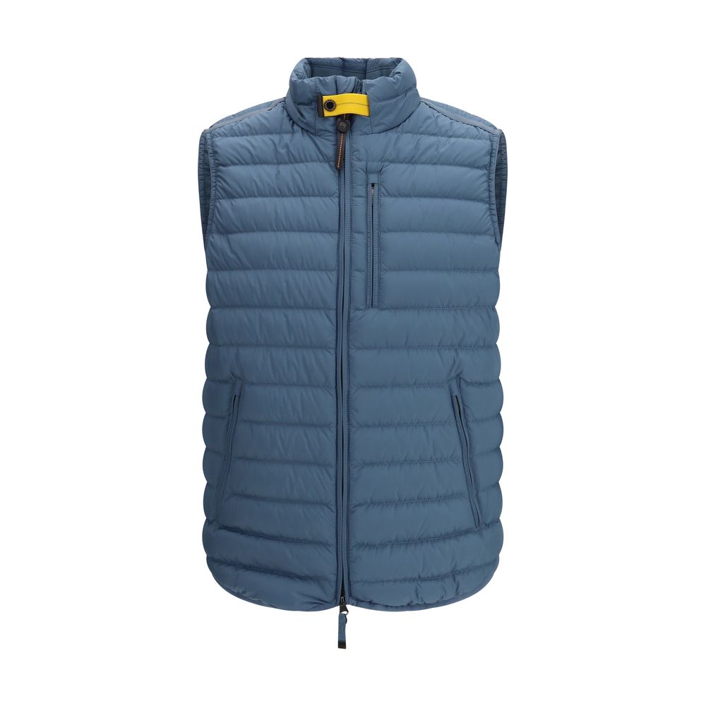 Parajumpers Blue Polyester Sleveless Jacket