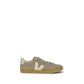 Veja Beige Calf Leather Bos Taurus Low Top Sneakers