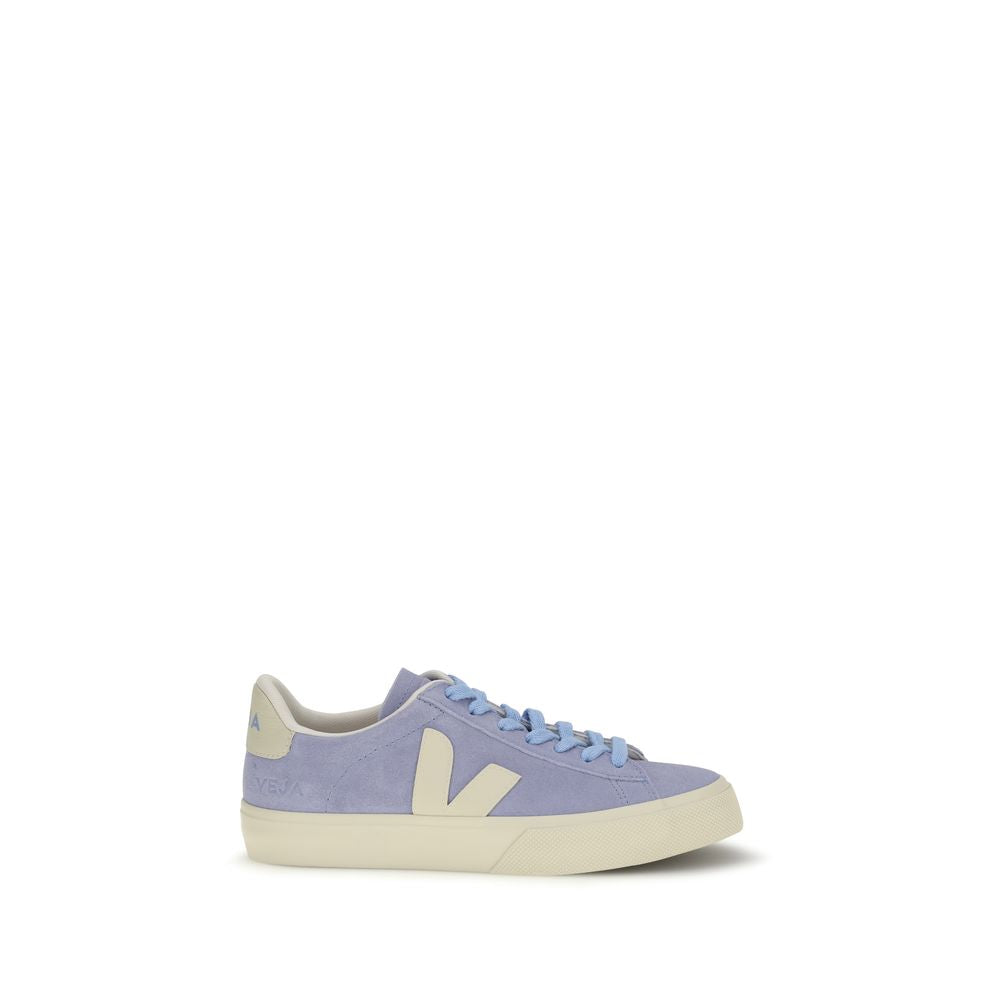 Veja Blue Calf Leather Bos Taurus Low Top Sneakers