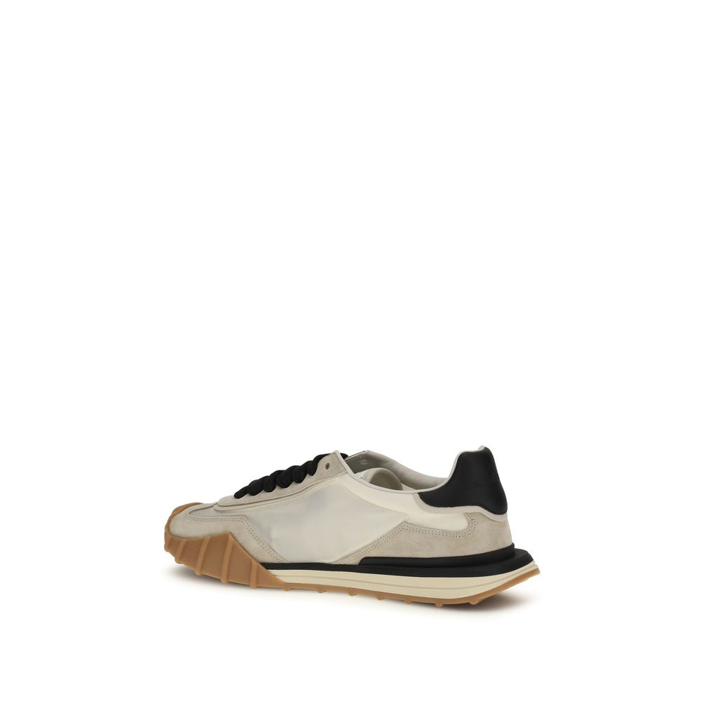 Dolce & Gabbana Multicolor Calf Leather Bos Taurus Athletic Sneakers