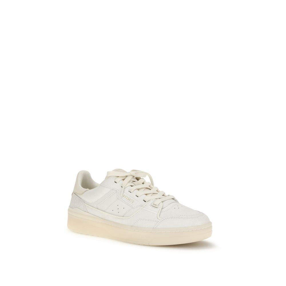 Axel Arigato White Calf Leather Bos Taurus Low Top Sneakers