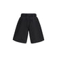 Y-3 Black Cotton Bermuda Shorts