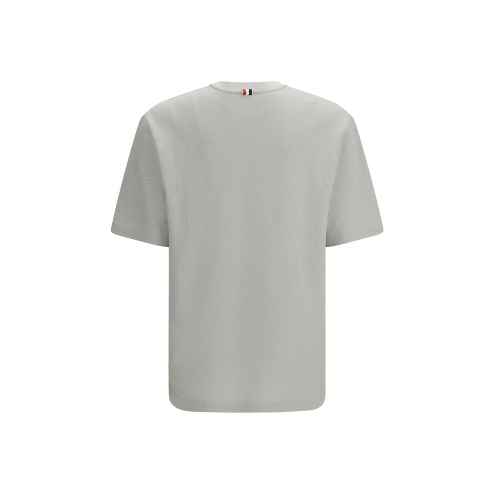 Thom Browne Gray Cotton T-Shirt