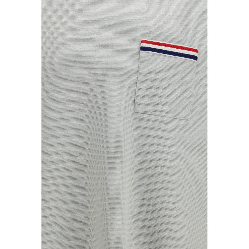 Thom Browne Gray Cotton T-Shirt
