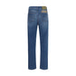 Jacob Cohen Blue Cotton Slim Fit Jeans