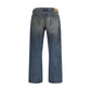 Our Legacy Blue Cotton Relaxed Fit Jeans