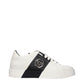 Philipp Plein White Leather Sneakers