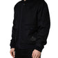 Dolce & Gabbana Black Cashmere Knitted Button Down Jacket