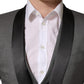 Dolce & Gabbana Gray Wool Single Breasted 1 Button 3PC Suit
