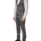 Dolce & Gabbana Gray Wool Single Breasted 1 Button 3PC Suit