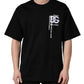 Dolce & Gabbana Black Logo Embroidered Men Crew Neck T-shirt