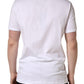 Dolce & Gabbana White DG Cherries Cotton Crew Neck  T-shirt