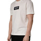Dolce & Gabbana White Logo Patch Cotton Men Crew Neck  T-shirt