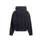 R13 Black Cotton Sweatshirt
