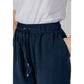 Liu Jo Blue Polyester Cargo Pants