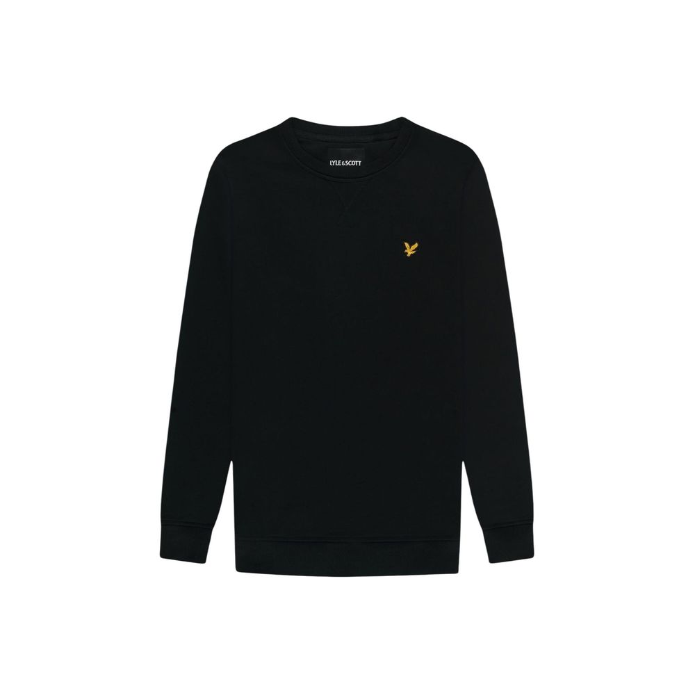 Lyle & Scott Black Cotton Sweatshirt