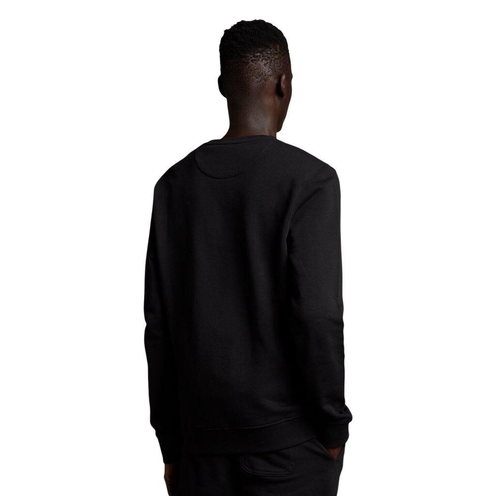 Lyle & Scott Black Cotton Sweatshirt